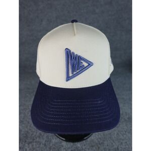 You Know TGF Golf Snapback Hat Navy Off White Embroidered Logo BLV530 Cap